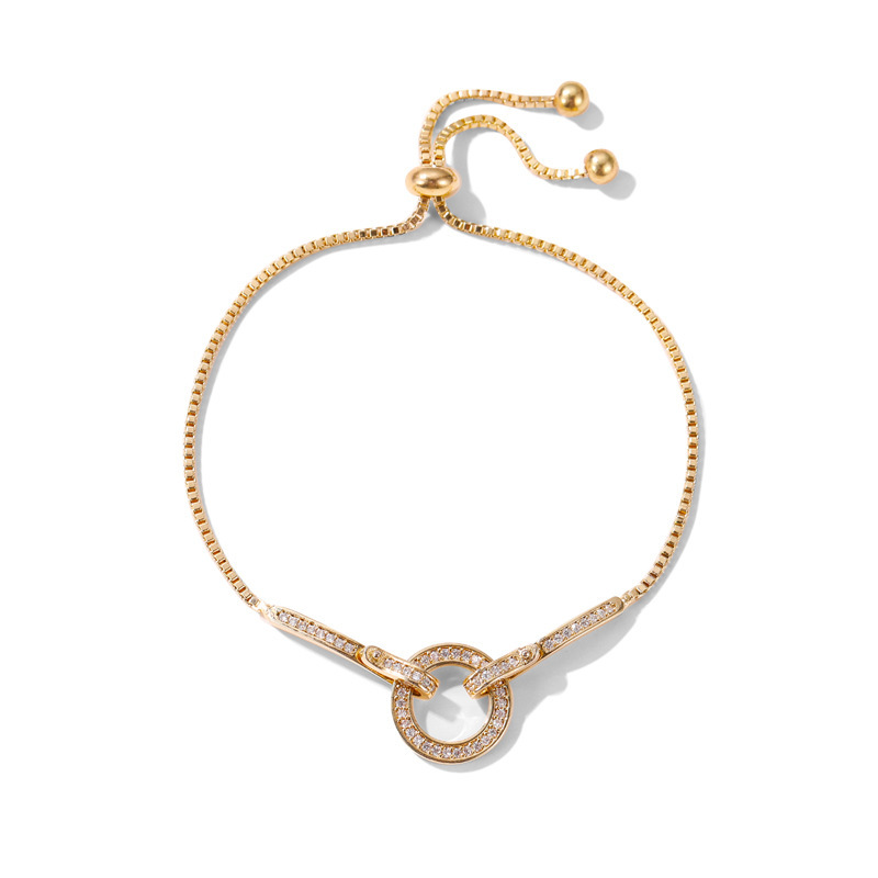 Women's New Trendy Gold High-end Adjustable Bracelet