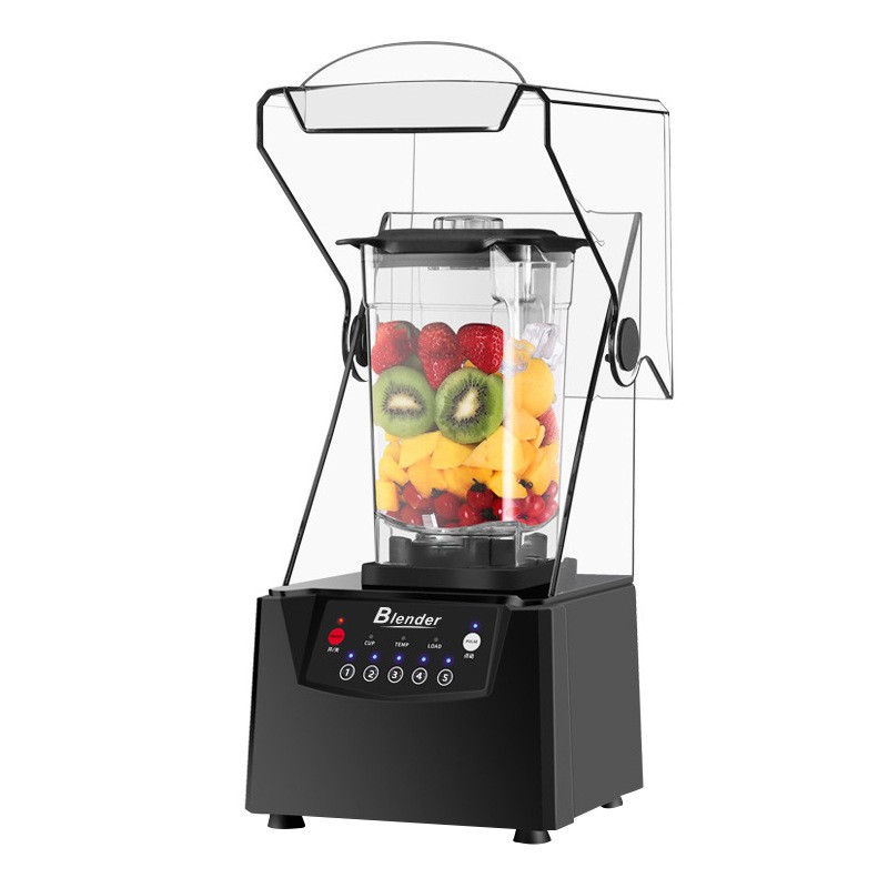 2L Commercial Smoothie Blender Countertop Silent With Sound Enclosure UK — image 6