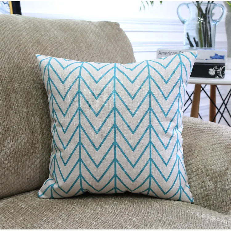 Nordic Color Geometric Throw Pillows – image 3