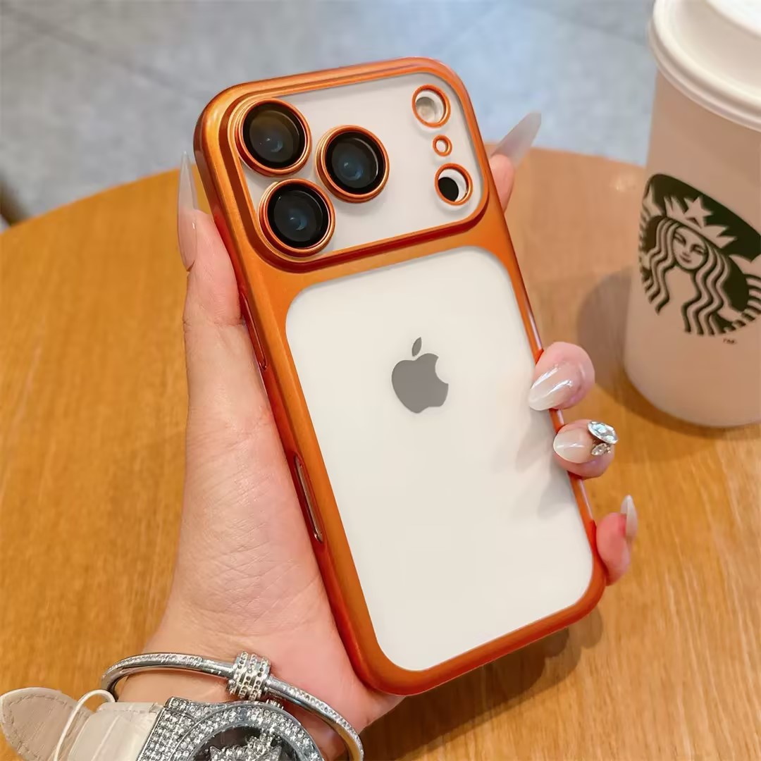 For I Phone 17 Pro Max  Case  Phone Cover Orange thumbnail 4