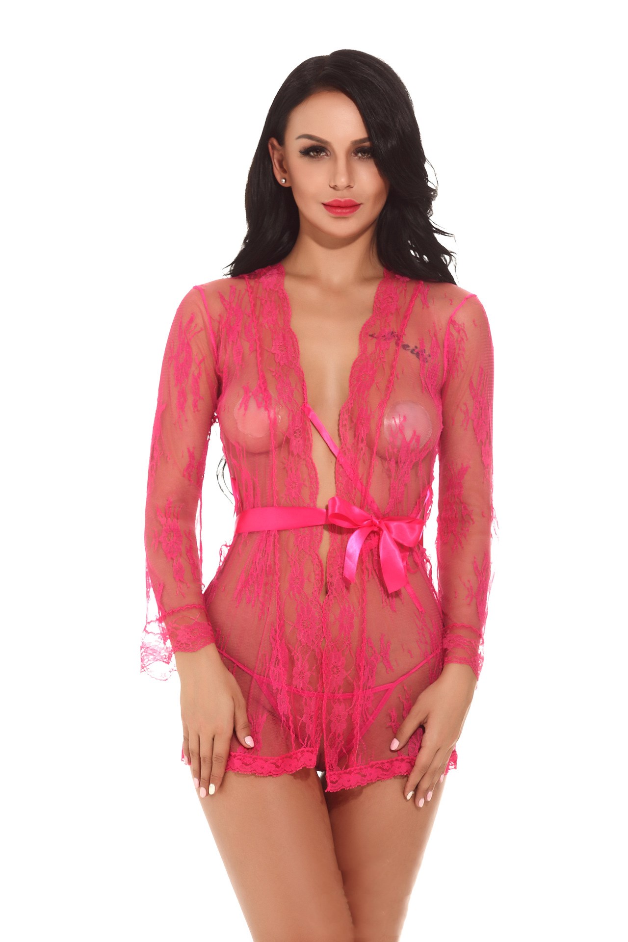 Women's lace sleepwear - elegant design perfect for intimate occasions