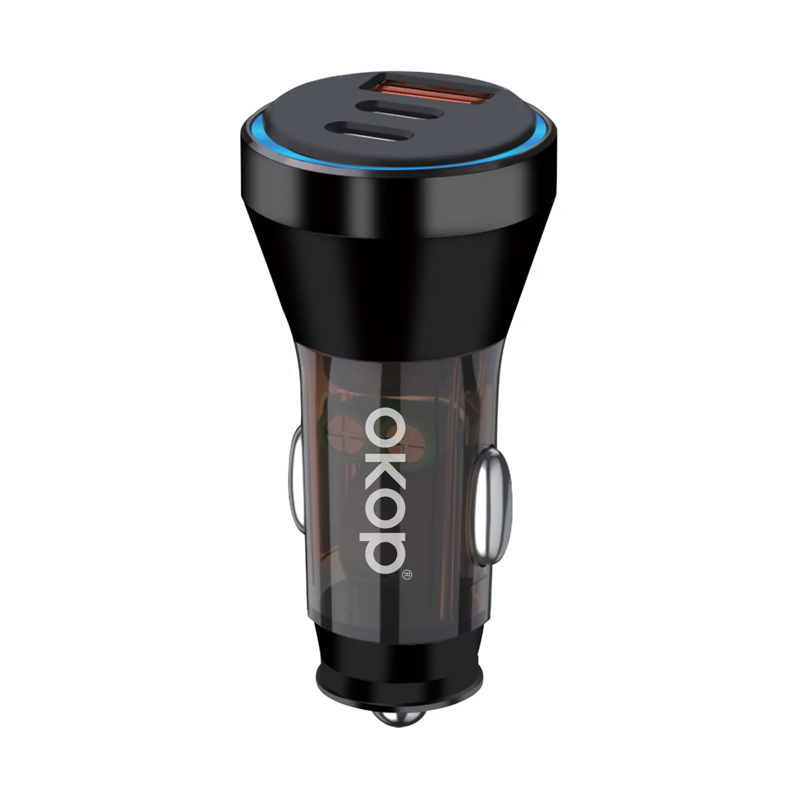 KP-C105 Best-selling Multi-port Car Charger USB Type-C