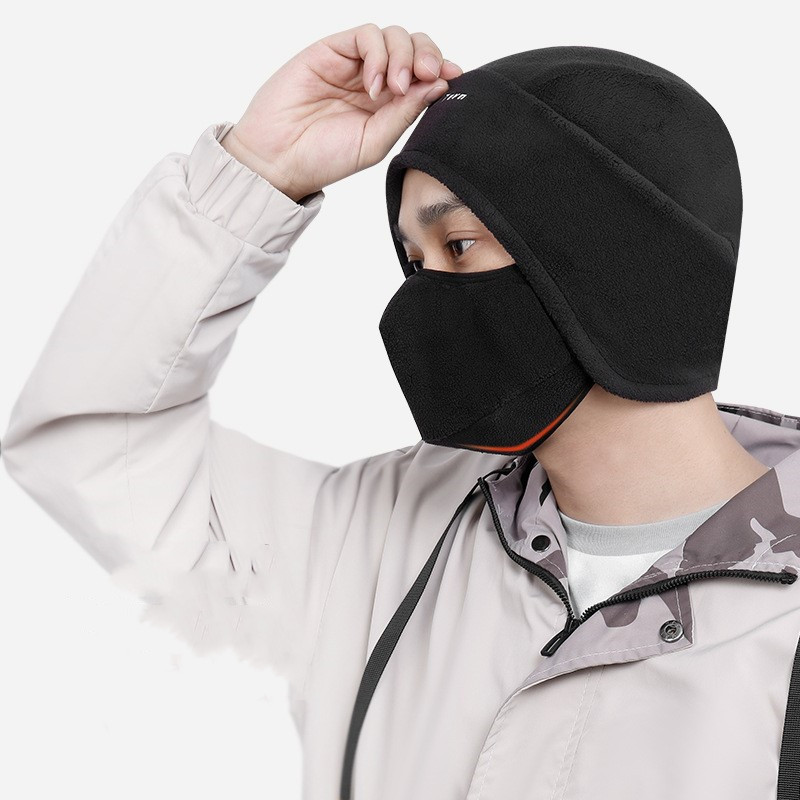 Plush Ski Riding Thermal Head Cover