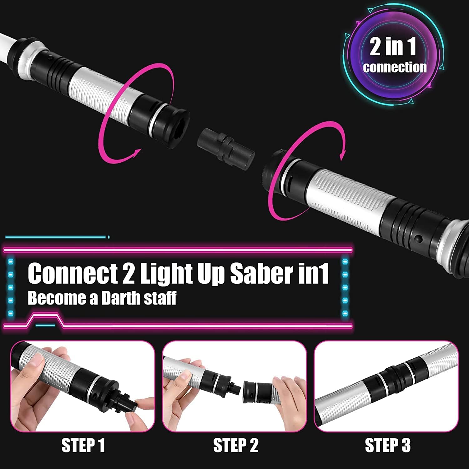 lightsaber-kids-2-pack-led-light-up-saber-with-sound-retractable-7-colors-light-saber-sword-for-boys-kids-party-favors