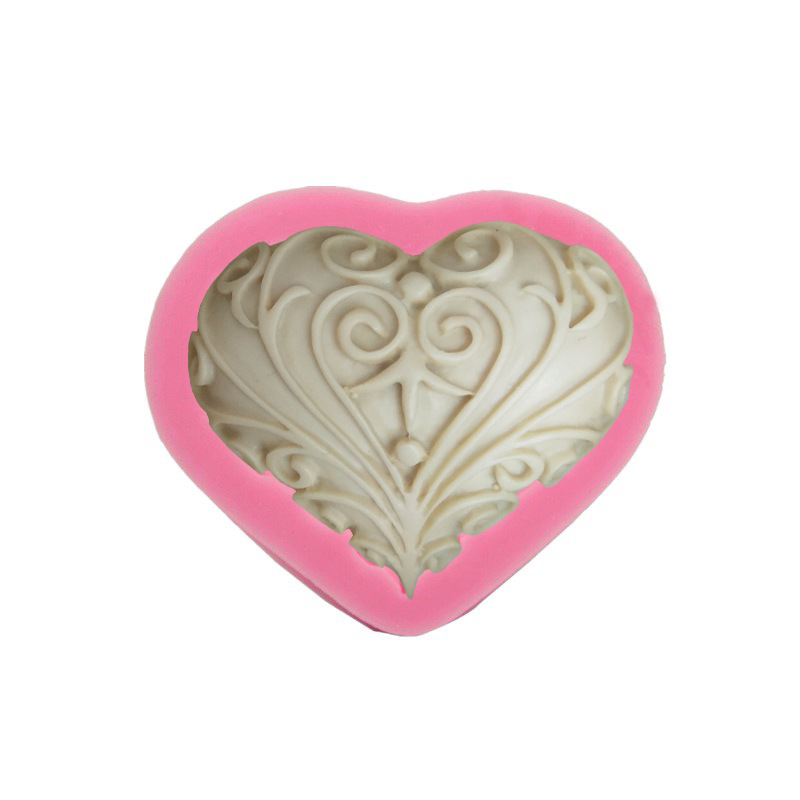 Love Flower Vine Shape Silicone Mold