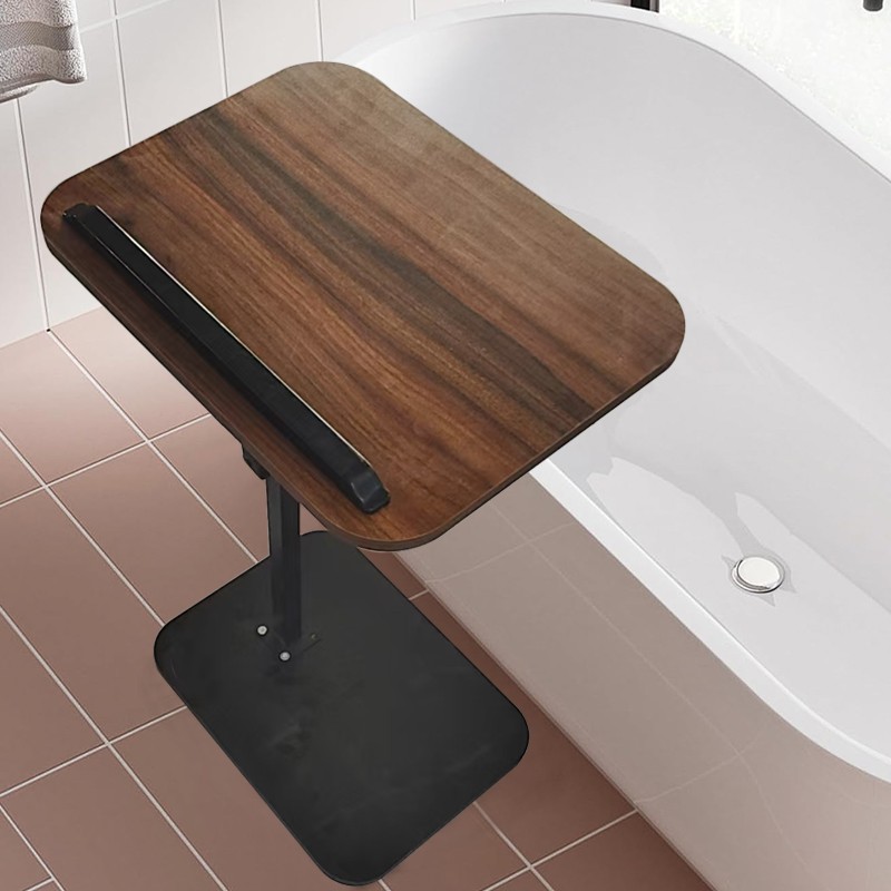 C-Shaped Adjustable Flip Tabletop Sofa Side End Table
