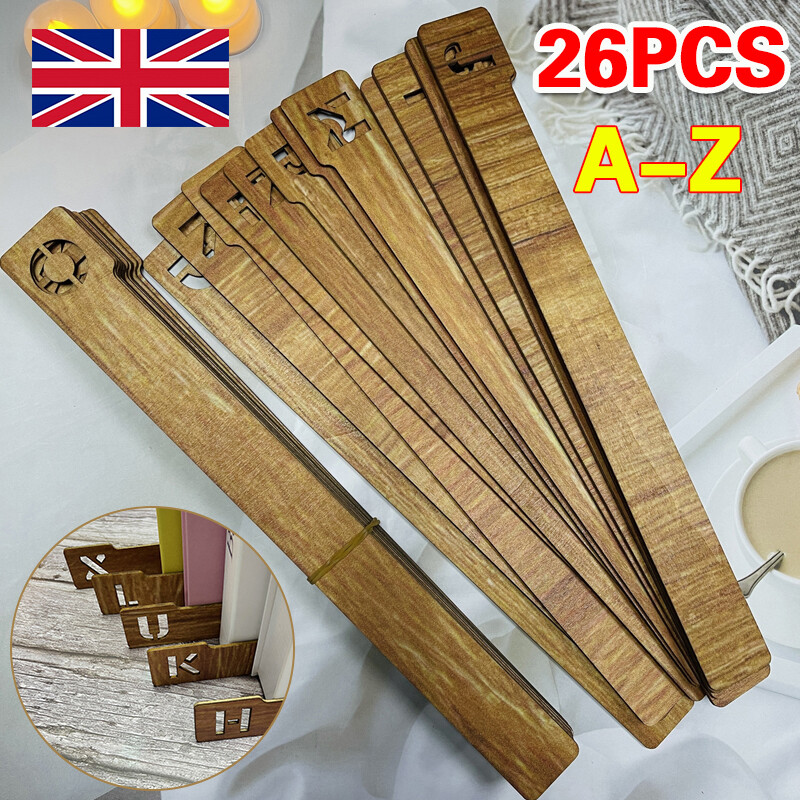 26PCS Vinyl Record Dividers Premium-Wooden Music Divider For Lps-and UK — image 2
