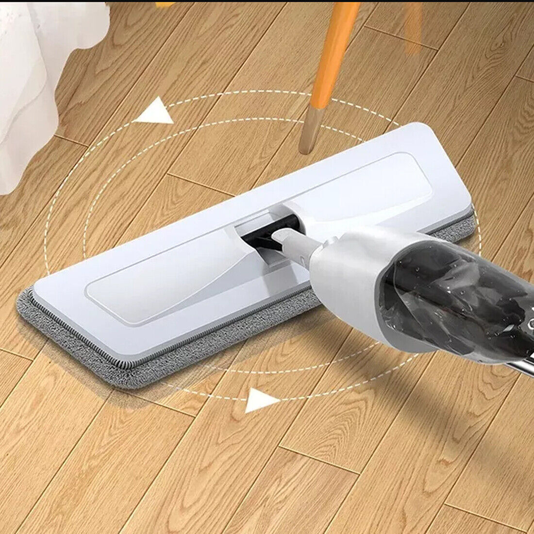 Spray Mop Microfibre Pad Floor Cleaning For All Types Bottle- 2 Pads — image 2