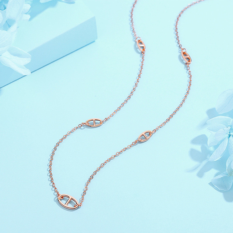 Japanese And Korean Simple Ins Style Niche Design Temperament Necklace Women