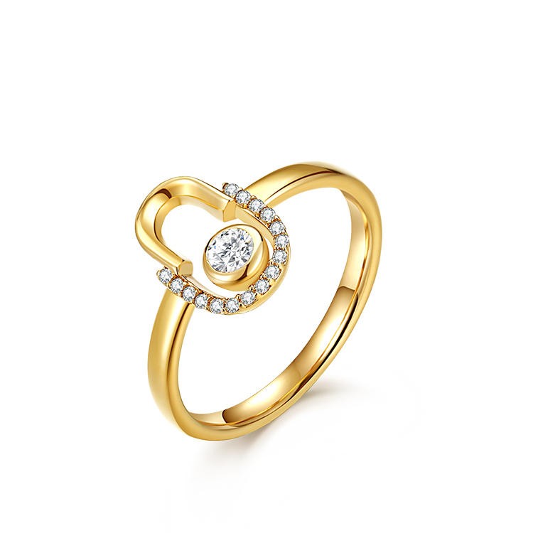 Personalized U-shaped Ring Female