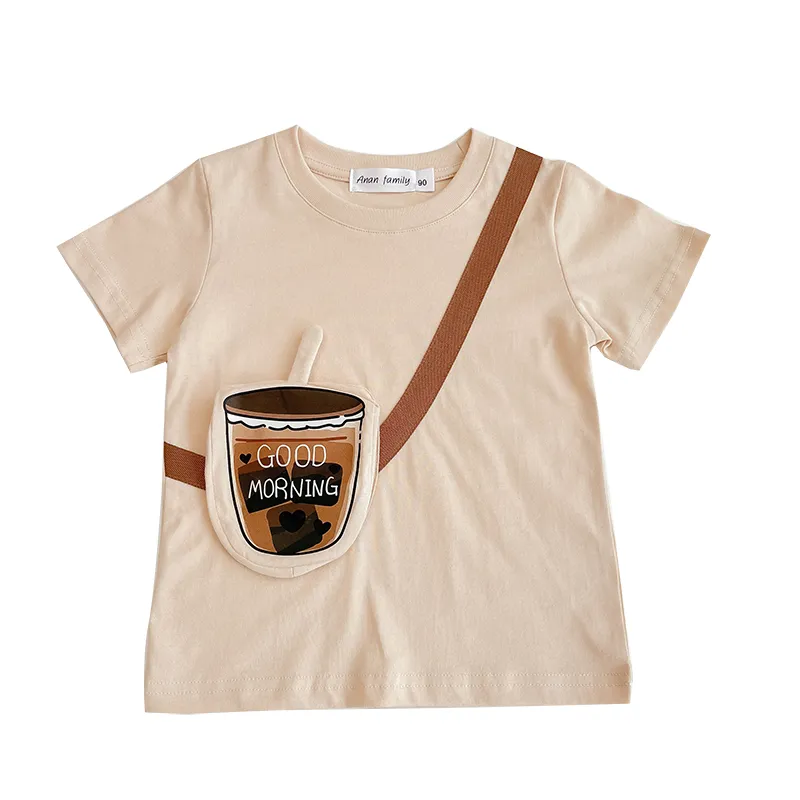 Baby Hayi A Family Of Three Or Four Mother And Daughter In Foreign Style Short-sleeved T-shirt - Short Sleeve-Adultxl