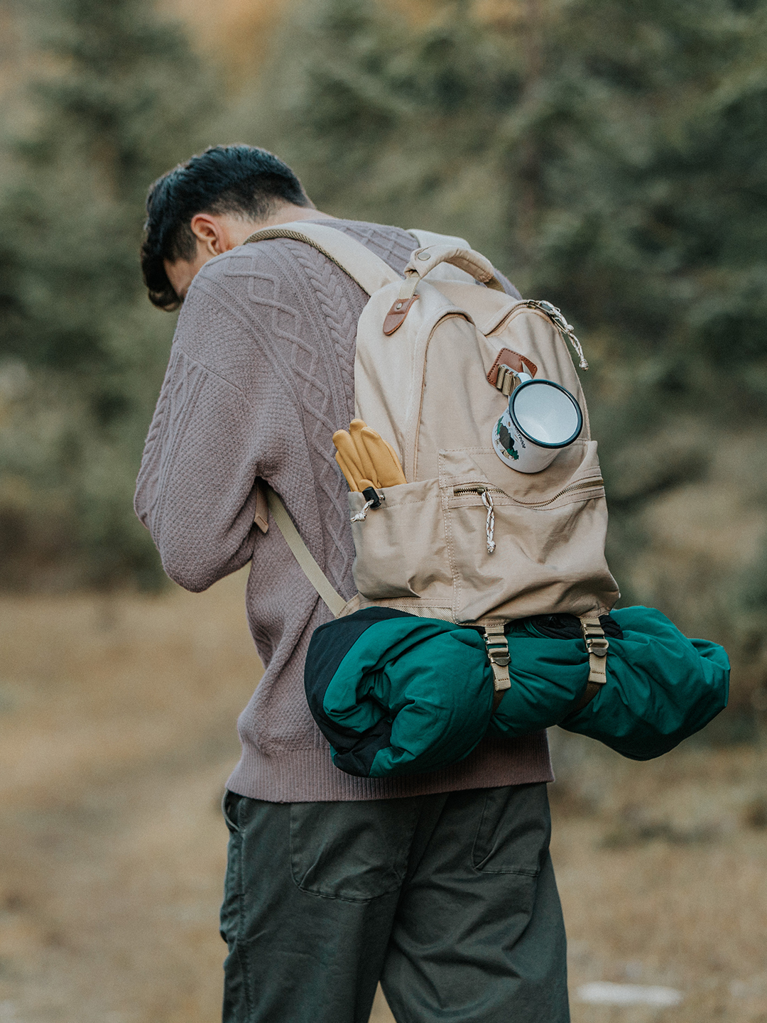 Winter Acrylic Cotton Blend Crew Neck 3D Diamond Cable Sweater