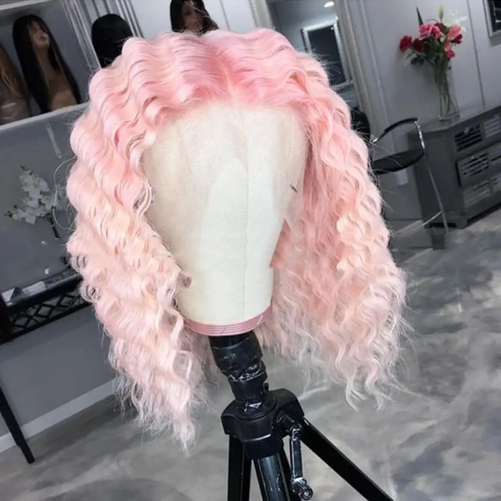 Wig Foreign Trade Multi-color Women's Mid-length Front