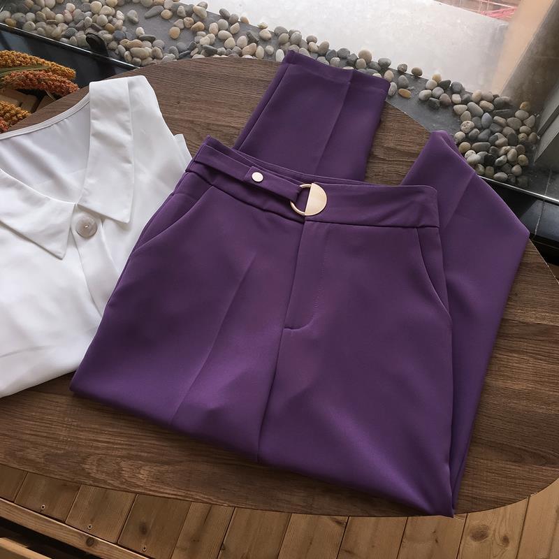 Title 6, The New Drape High-waist Casual Suit Trousers A...