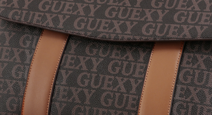 Signature Boston Pillow Bag - side view