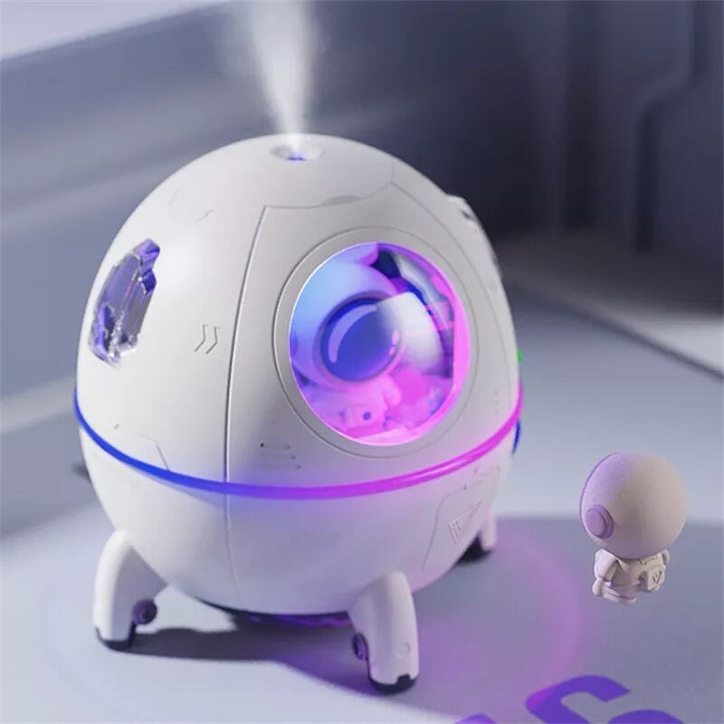 Portable Humidifier Desktop USB Astronaut Space Air Humidifier Diffuser 220ML With Colorful Led Light Christmas Gift — foto 5