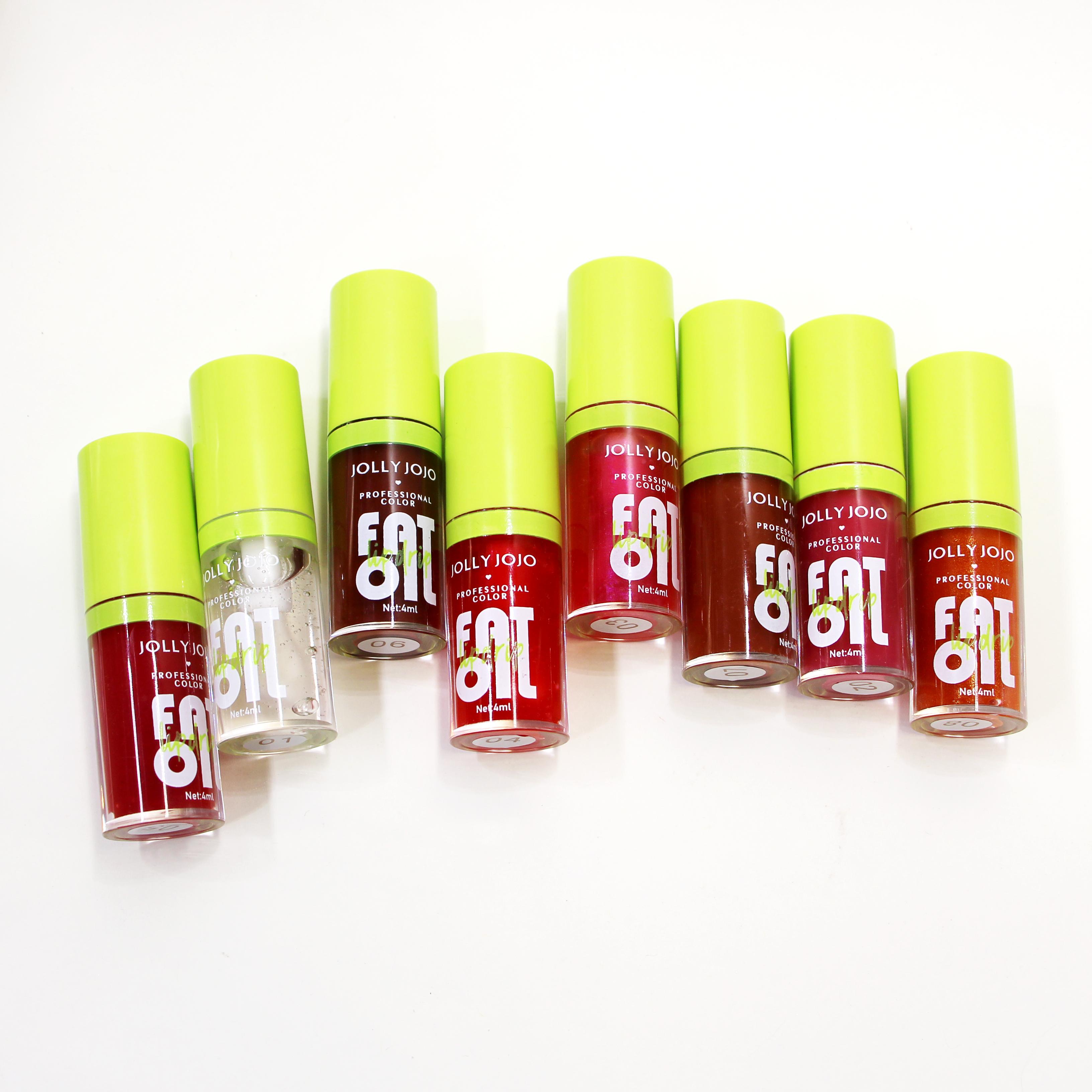 8-pack Vegan Tinted Moisturizing Shimmering Lip Oil Lip Gloss,Self-pickup Only image 7