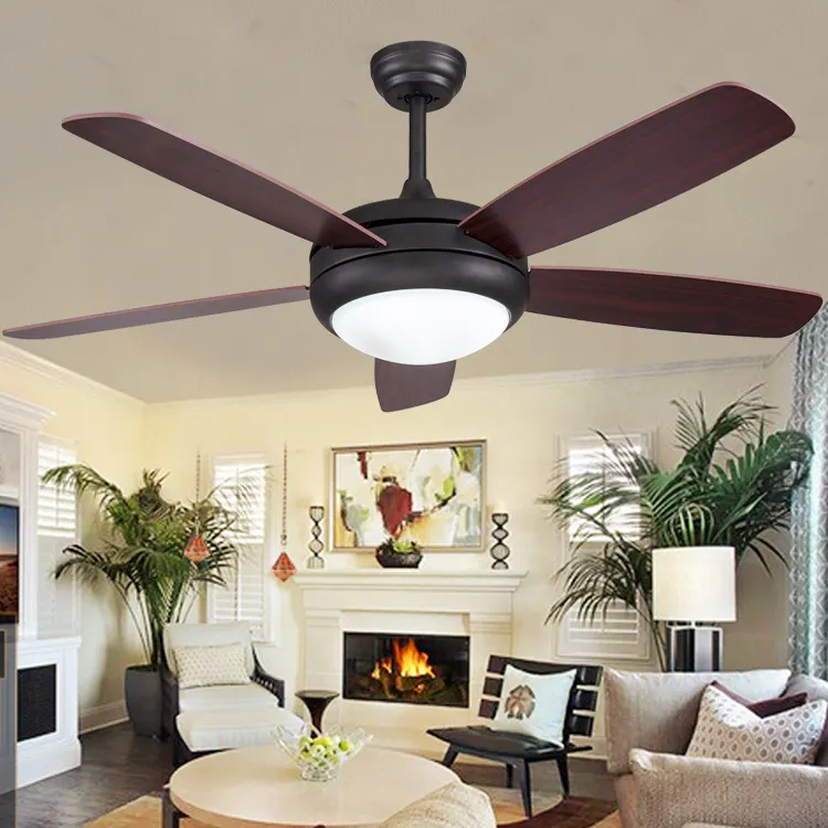 American Simple Light Luxury Home Wood Leaf