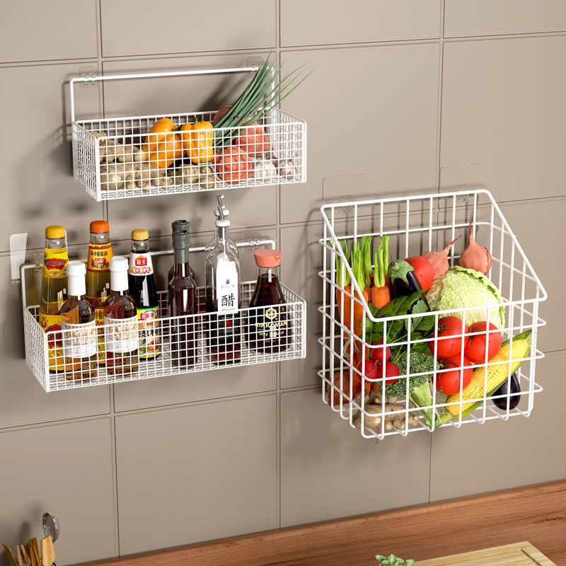 Title 10, Non Perforated Wall Kitchen Basket Shelf