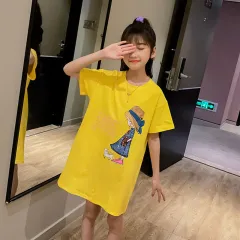 Summer Girls Short-sleeved T-shirt - J-130Cm - View 1