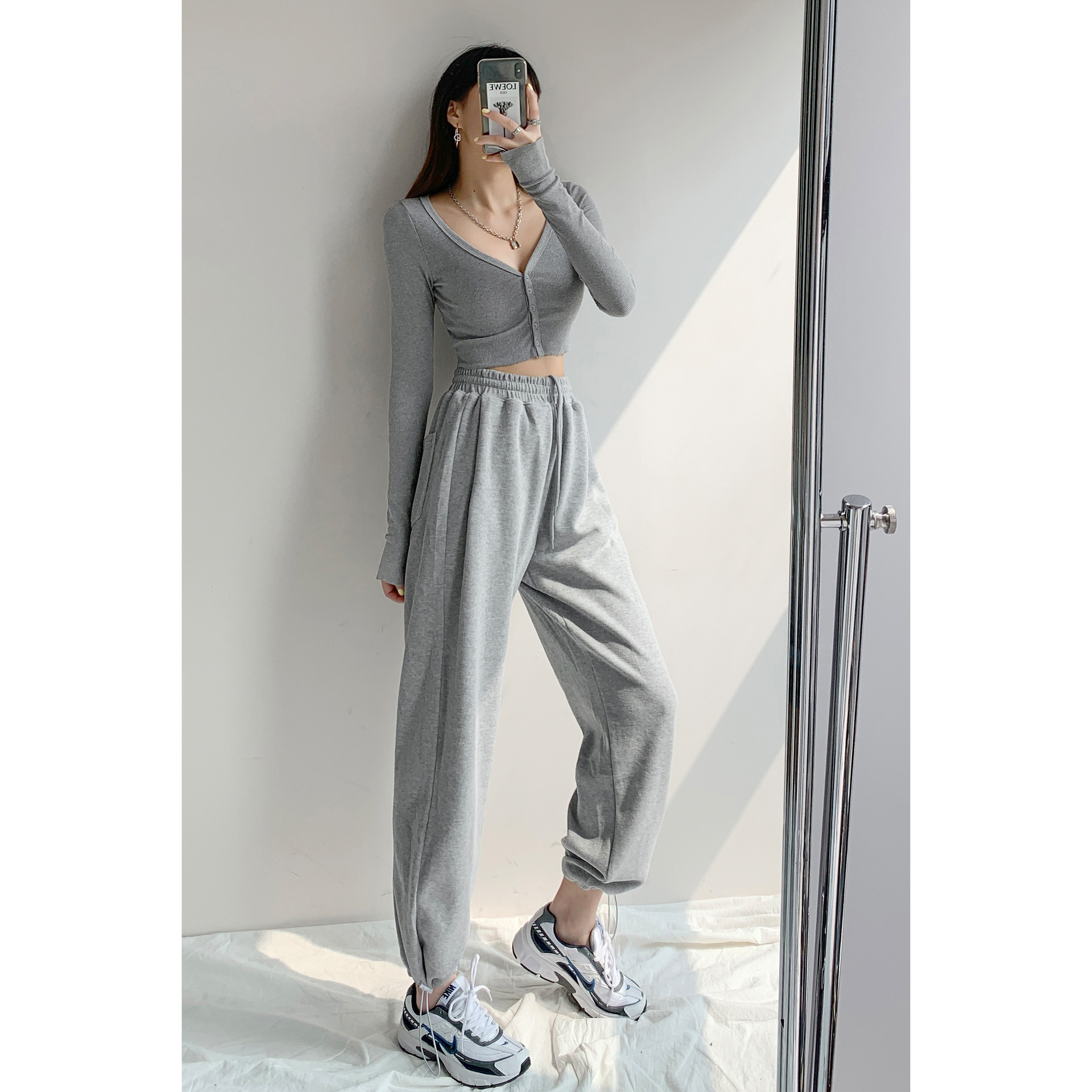 Title 20, Amerikanische lockere Sweatpants für Damen, fig...