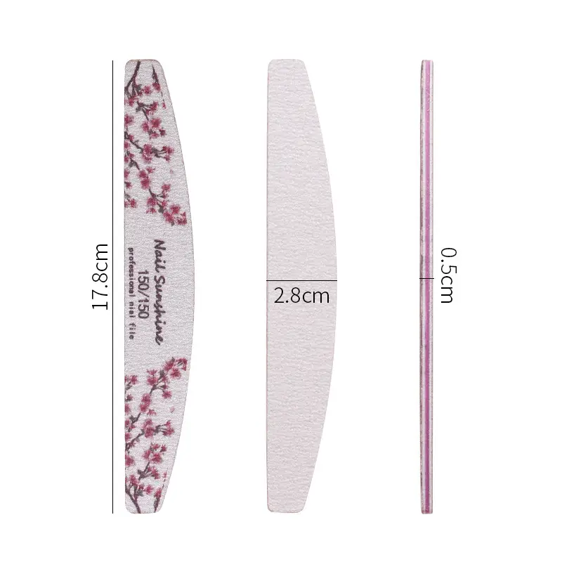 Printed Sand Flower Washing Series Nail File