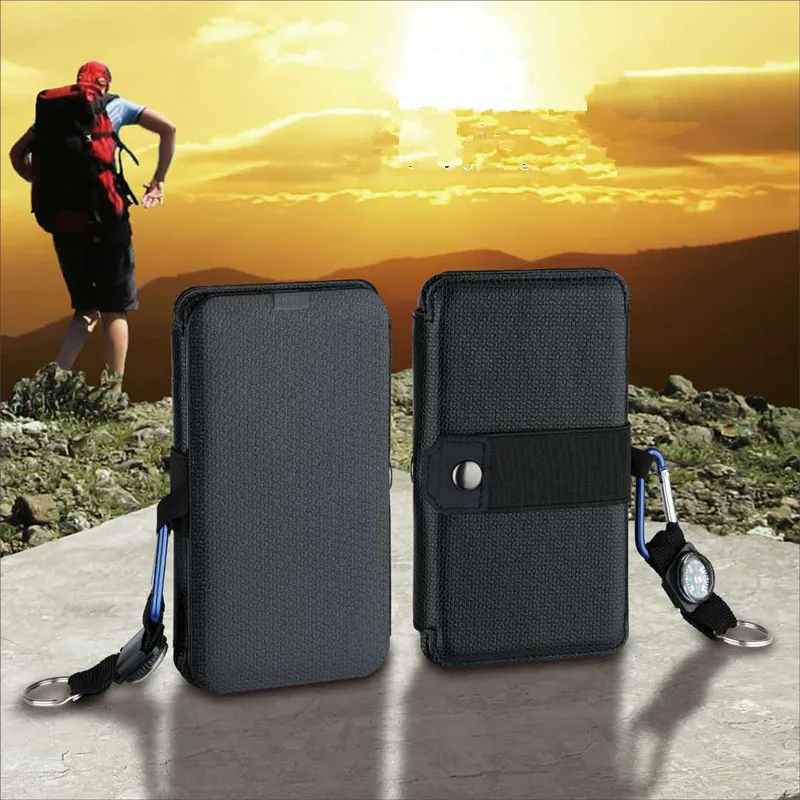 Outdoor Folding Solar Panel Charger Portable 5V 2.1A USB Output Devices Camp Hiking Backpack Travel Power Supply For Smartphones – image 7