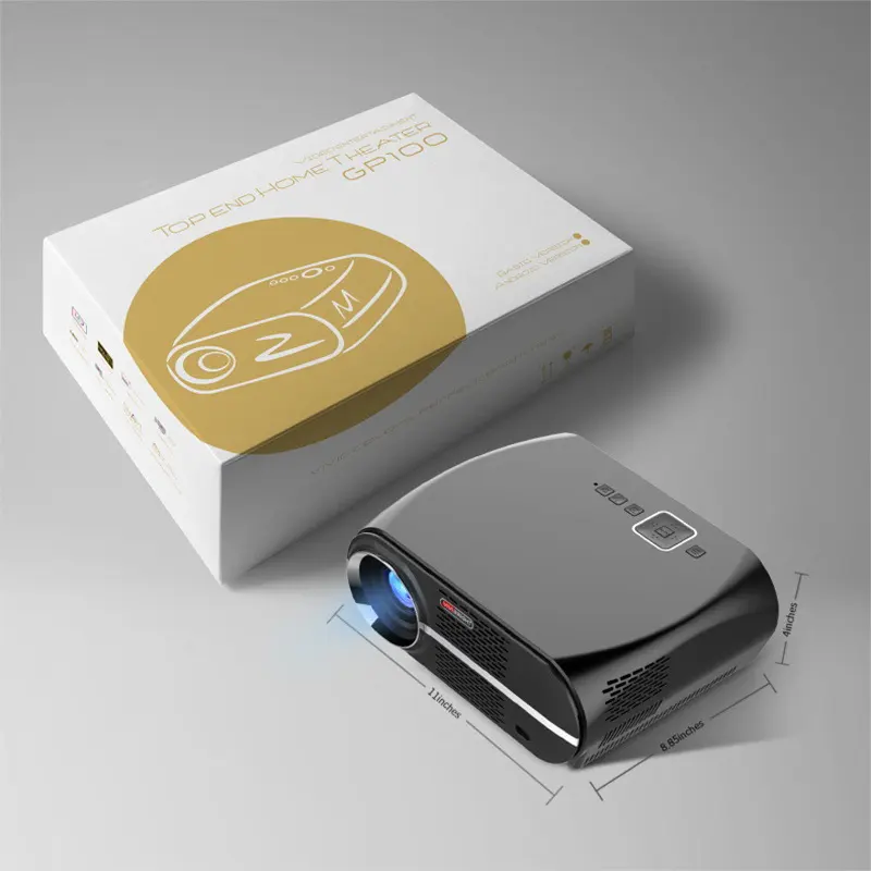 GP100 Mini Projector Home Office Business