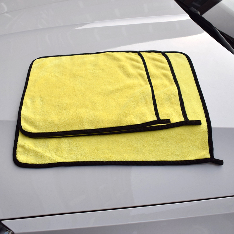 Title 6, Absorbent double-sided velvet thickened car was...