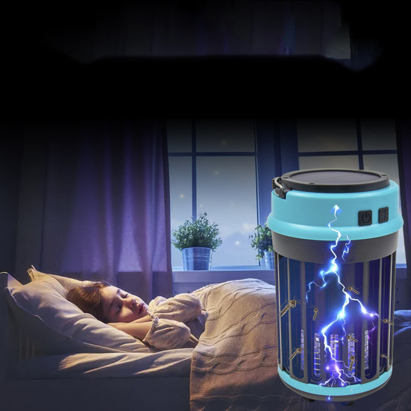Solar Rechargeable LED Lighting Mosquito Killer - Image 4