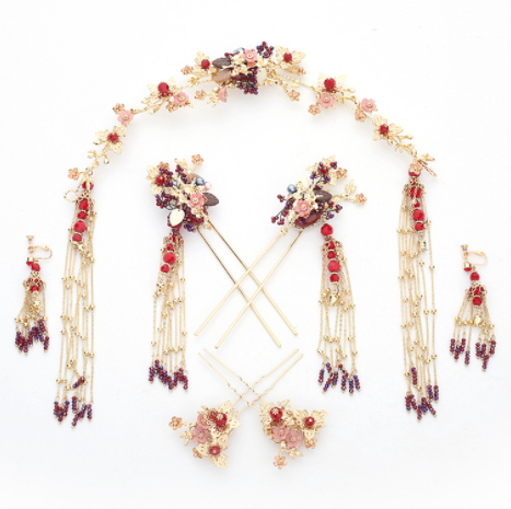 Headgear Vintage Fringed Clothing Accessories 04Color - Shop at LoveMi