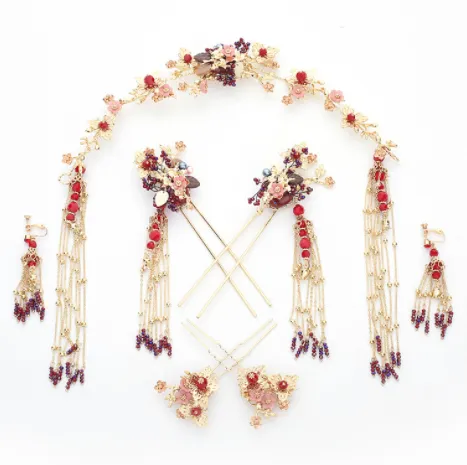 Headgear Vintage Fringed Clothing Accessories 04Color - Shop at LoveMi