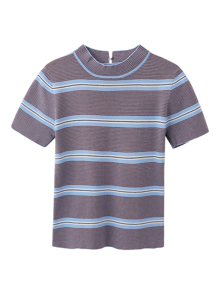 Striped short sleeve