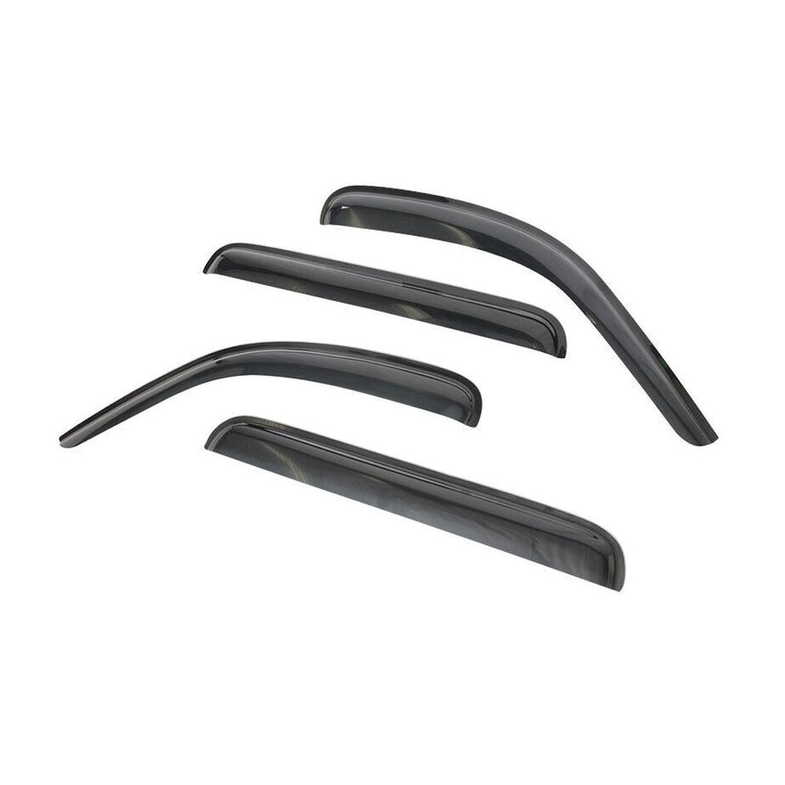 For 08-13 Liberty 08-14 J Eep Liberty Window Visors Rain Sun Guard Vent 4Pc Set