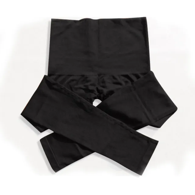 Body Shaping Pants, High waisted Cropped Trousers Black - Shop at LoveMi