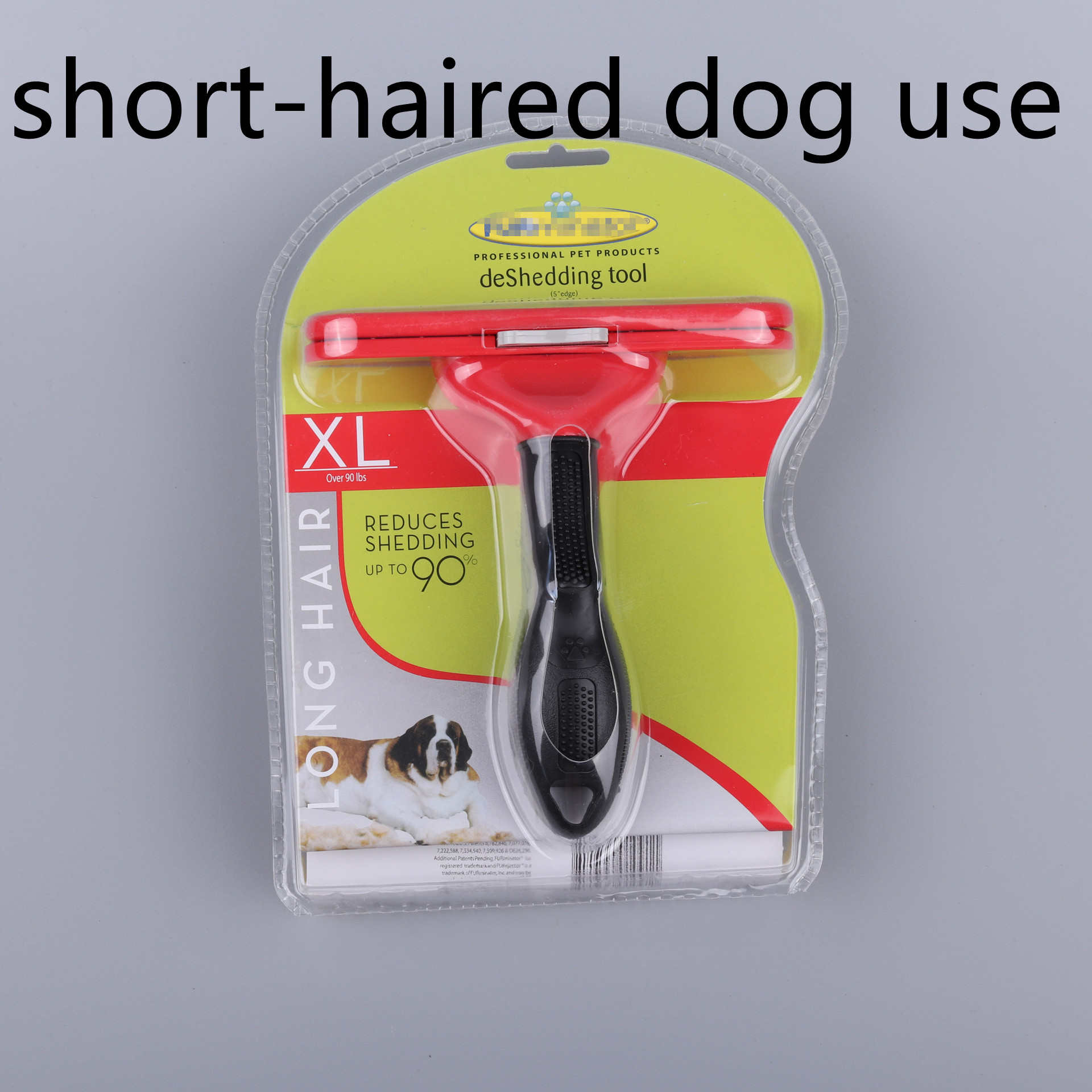 Shorthaired dog use red