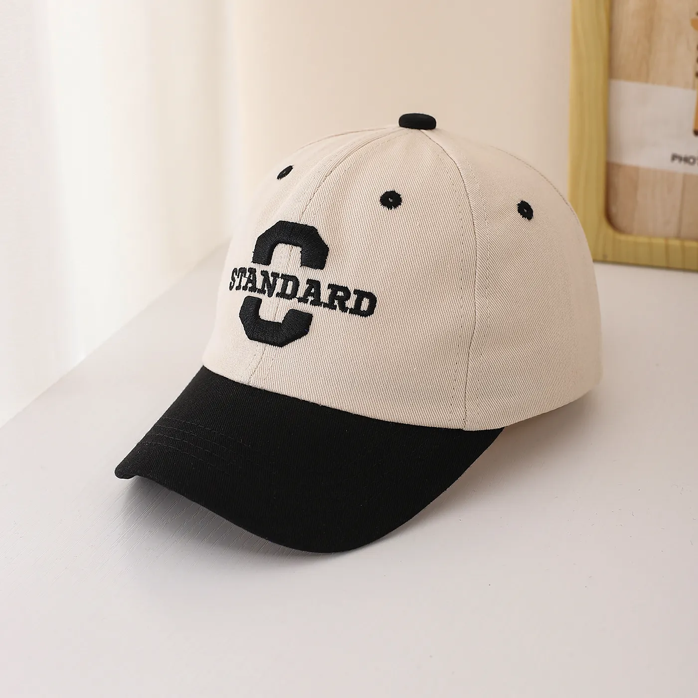 Children's Multi-color Creative C-shaped Letter Embroidery Adjustable