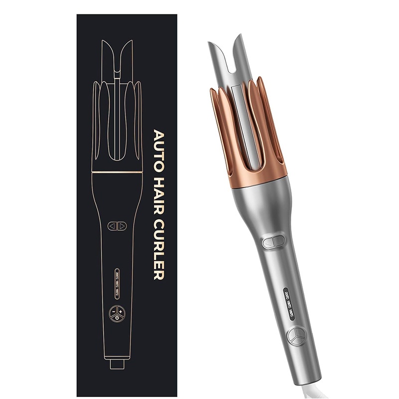 Hair Curler, Portable Automatic Curling Iron With Anti-Scald Design — image 7