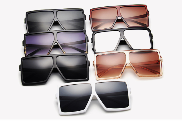 Title 2, Oversized Women Sunglasses Square Brand Designe...