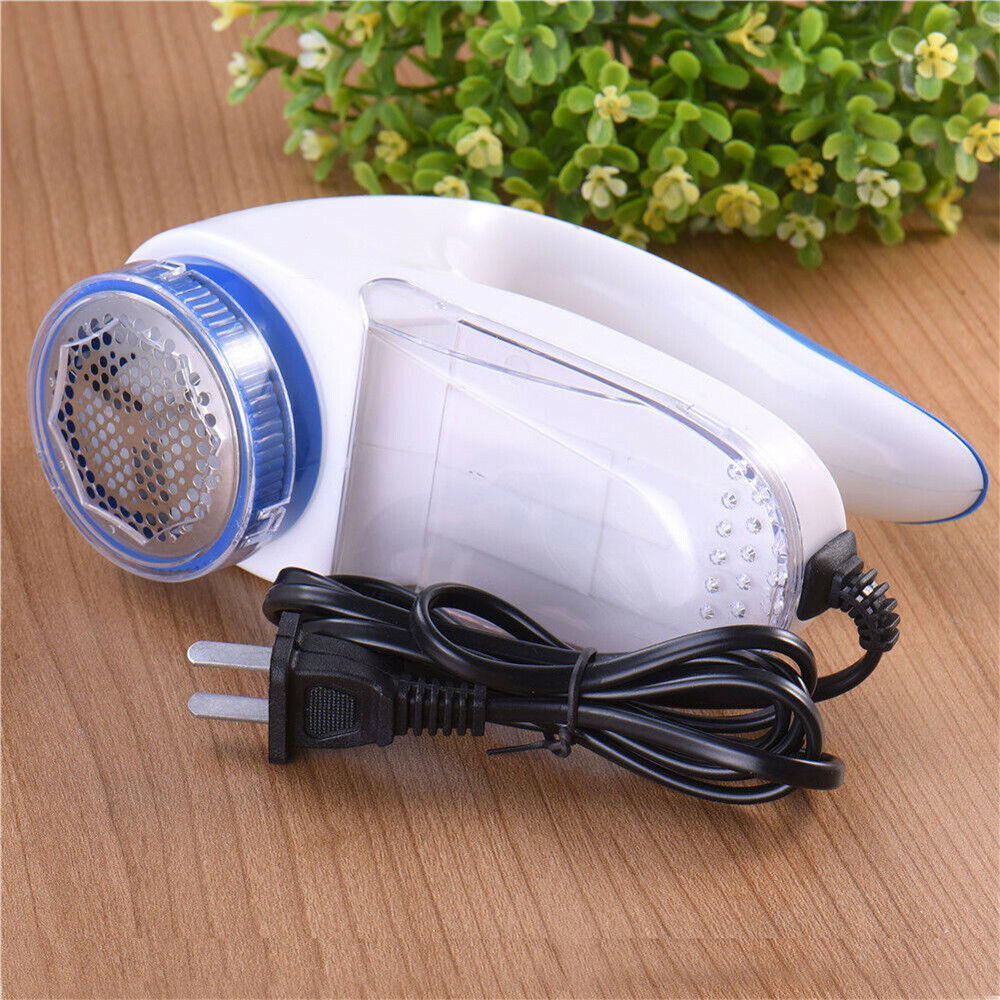 Lint remover and fabric shaver, electric portable sweater pill defuzzer fuzz balls remover, for clothes, couch, blanket, curtain, leggings.