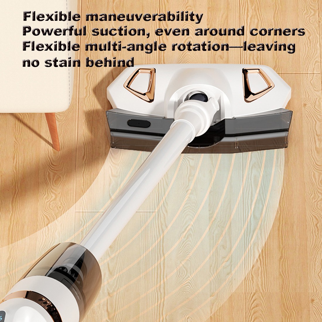 Vacuum Cleaner Powerful Compact Bagless Cordless Handheld Edge Cleaning — image 4