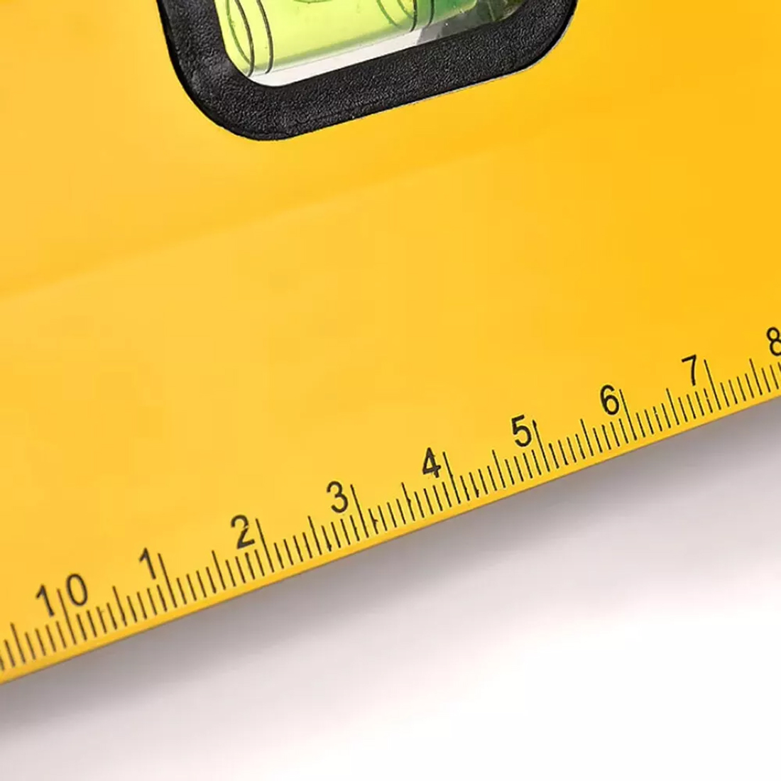 MAGNETIC 3 PIECE BUILDERS BUILDING SPIRIT LEVEL SET - 300, 600, 1000mm Yellow — image 6
