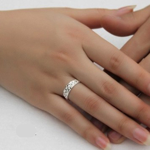 Gypsophila Couple Ring S925 Sterling Silver Bracelet — foto 2