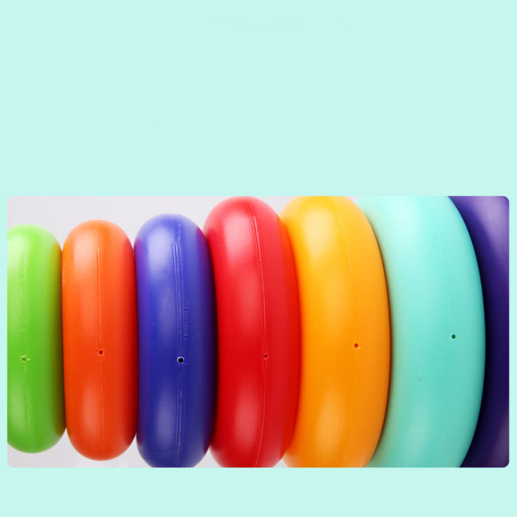 Baby Educational Toy Colorful Tumbler Lap - 6