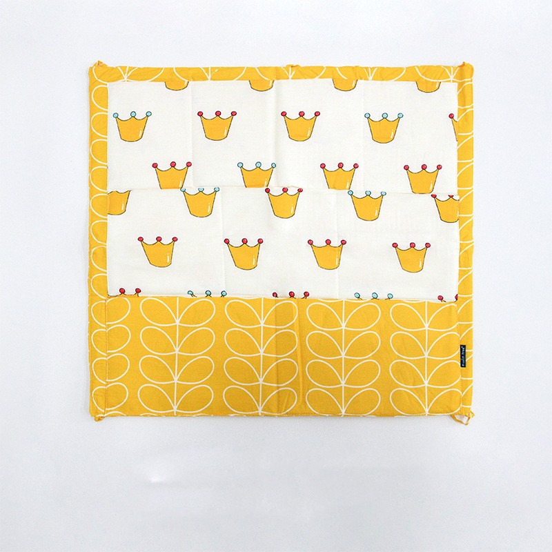 Yellow Crown organizer bag