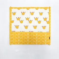 Anti-collision Bed Girth Soft Bag Cloth Bed Girth - Yellow Crown Organiser Bag - View 1