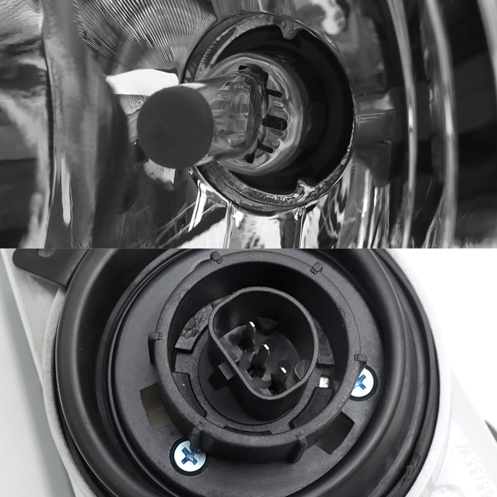 Left Black Headlights Compatible With Peterbilt 337,386,387 With Turn Signal