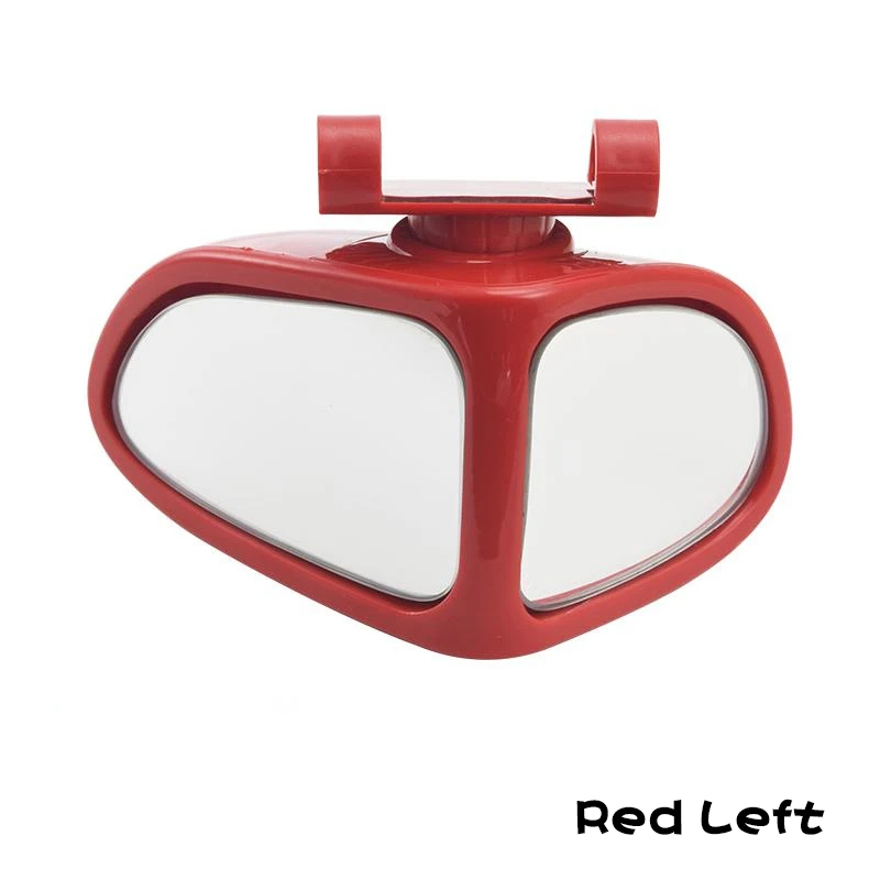 Car Reversing Small Round Mirror Front And Rear Wheel Wide-Angle Mirror Double-Sided Auxiliary Rearview 360 Adjustable Wide Angle Side Rear View Mirror For Car — foto 17