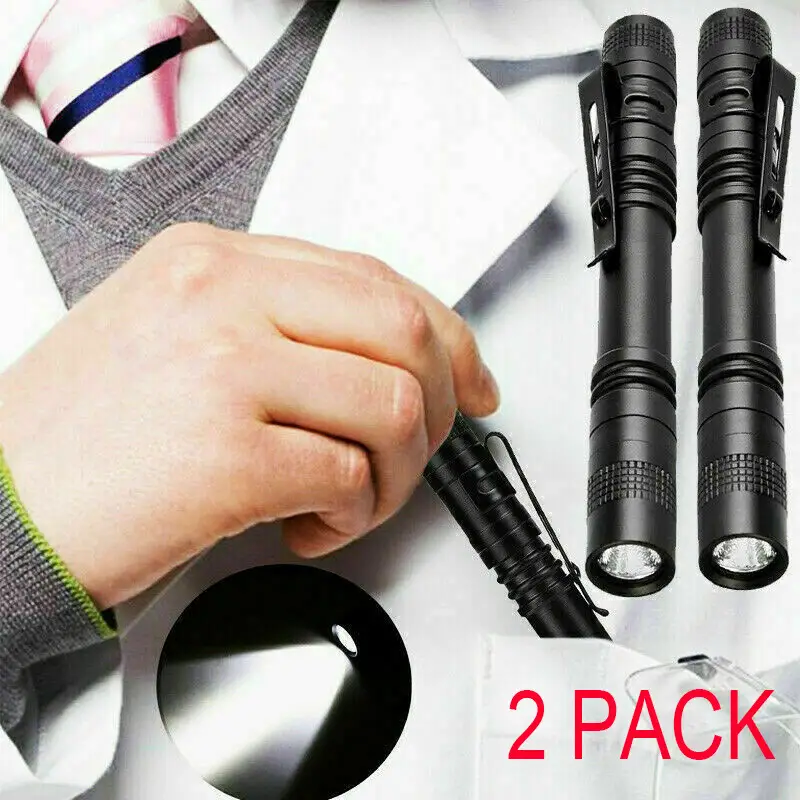 Tactical Flashlight Small LED Torch Light Mini Super Bright Penlight Work Light