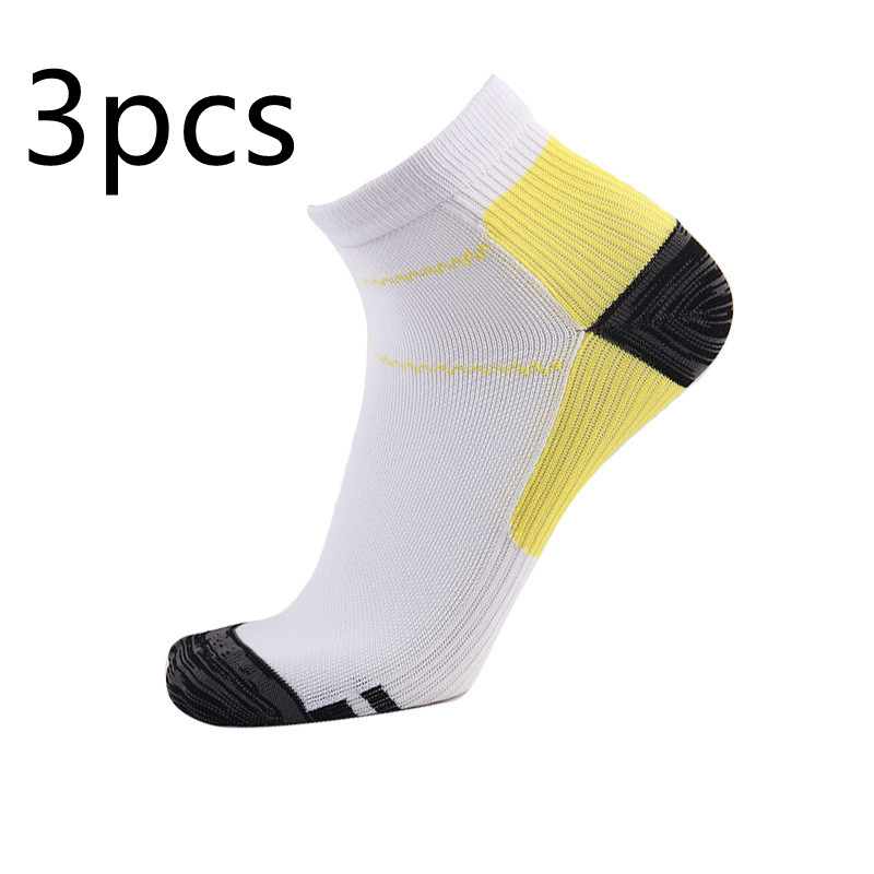 3pcs White yellow